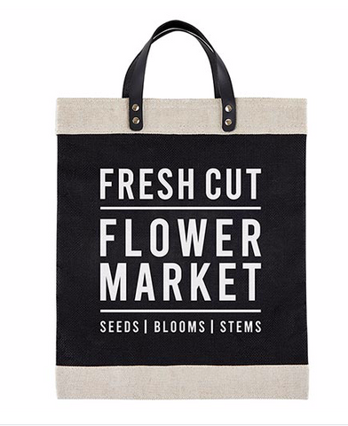 Black Market Tote: Flower Market