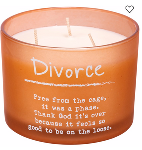 Divorce Jar Candle