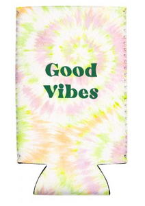 Good Vibes Slim Koozie