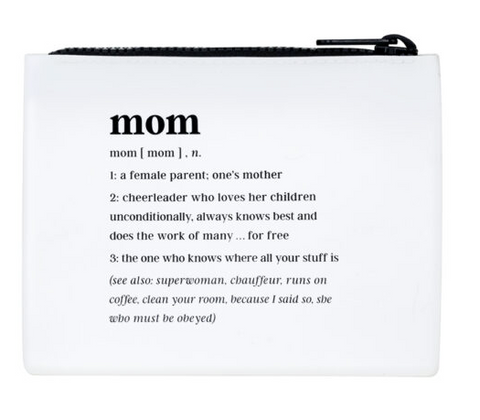 Mom Silicone Makeup Bag