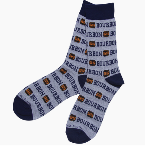 Bourbon Word Socks