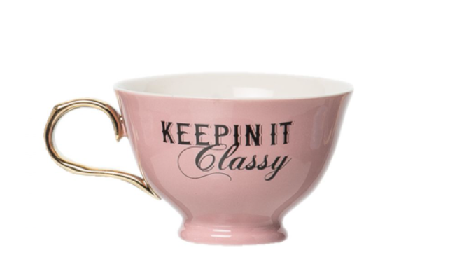 Keepin It Classy Oversized Teacup