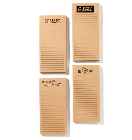 Long Magnetic Note Pad