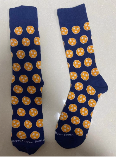 Tennessee Tri Star Socks