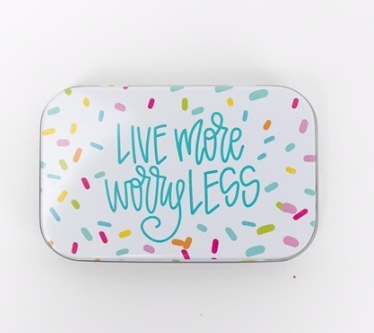 Worry Less Scripture Tin