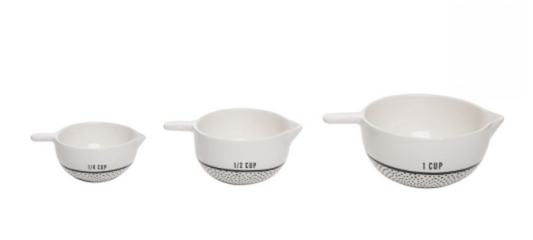 Dotted Measuring Cups