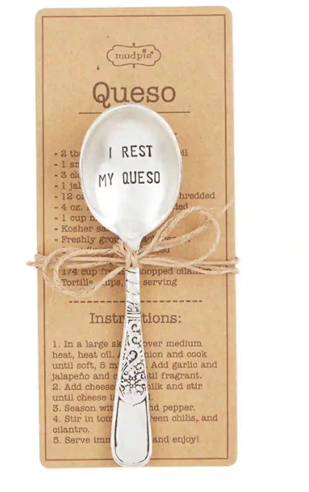 QUESO RECIPE SPOON SET