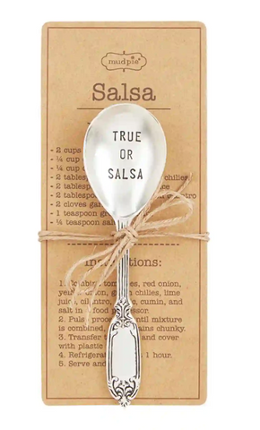 SALSA RECIPE SPOON SET