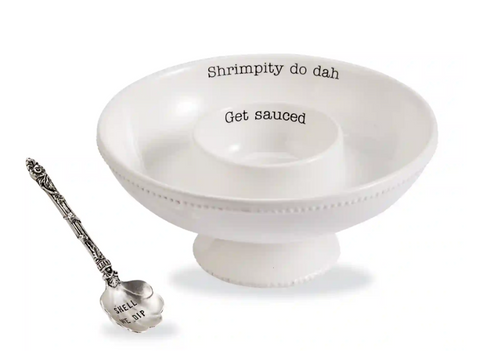 SHRIMP COCKTAIL SERVING DISH SET