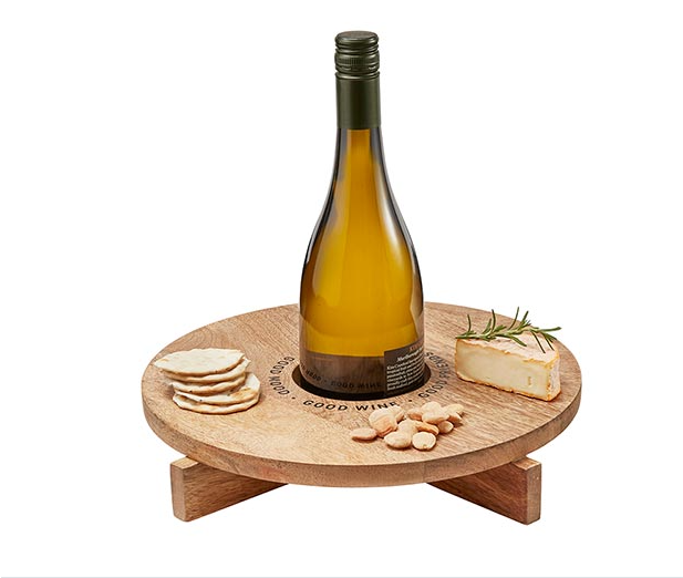 Wine Holder Cheese Board