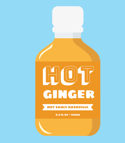 Hot Ginger Hot Sauce