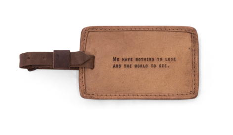Leather Luggage Tag