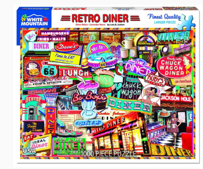 Retro Diner Puzzle