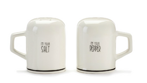 Salt & Pepper Shakers, Set of 2