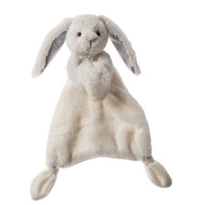 SILKY BUNNY LOVEY - WHITE