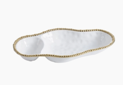 2 Section Serving Piece