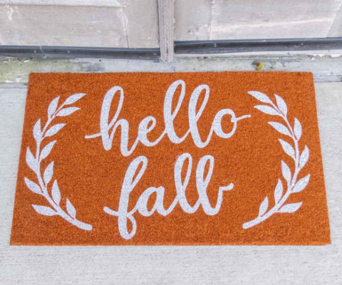 Hello Fall Doormat