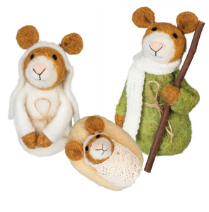 Critter Set - Mouse Nativity