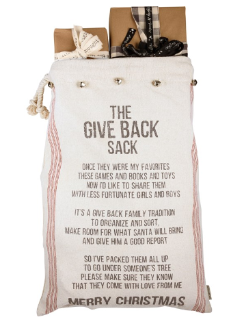 The Give Back Sack - Merry Christmas