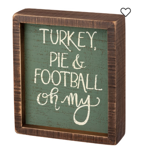 Turkey Pie & Football Oh My