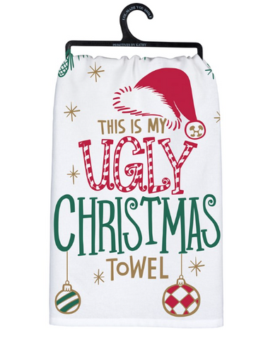 My Ugly Christmas Kitchen Towel