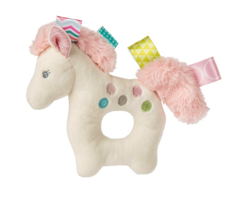 TAGGIES PAINTED PONY RATTLE