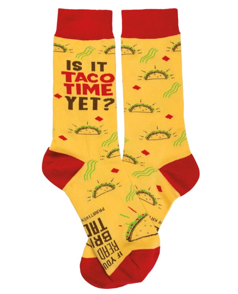 Is It Taco Time Yet? Socks