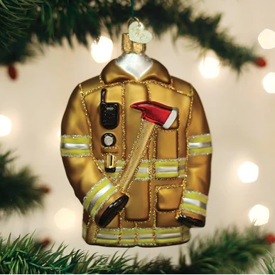 Firefighter's Coat Ornament