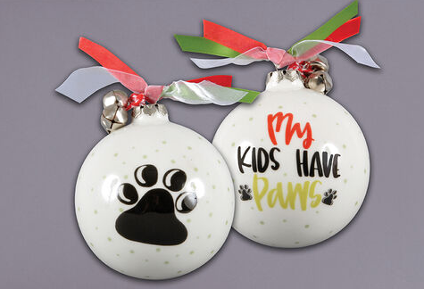 My Kids Have Paws Ornament