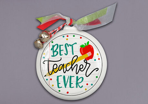 Best Teacher Ever Ornament