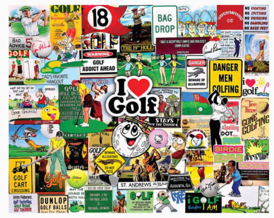 I Love Golf Puzzle
