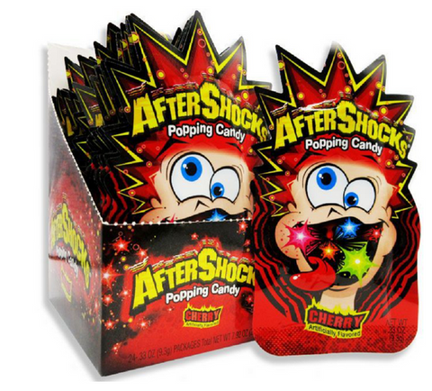 Aftershocks Popping Candy - Cherry