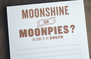 Moonshine or Moonpies? Notepad