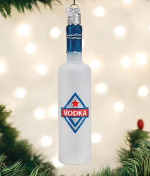 Vodka Bottle Ornament