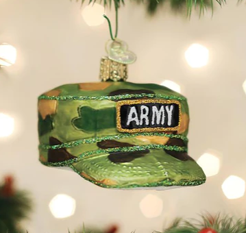 Army Cap Ornament