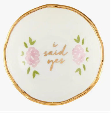 I Said YES Ring Dish