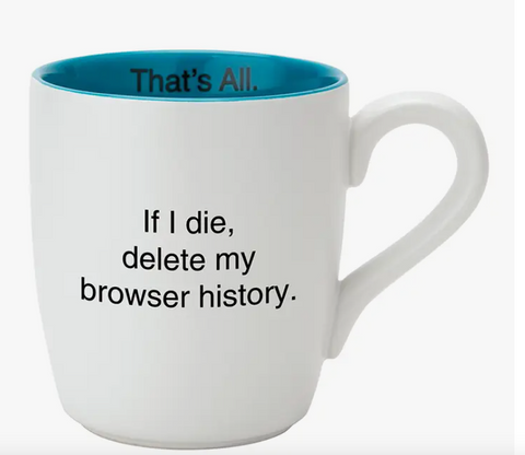 Browser History Mug