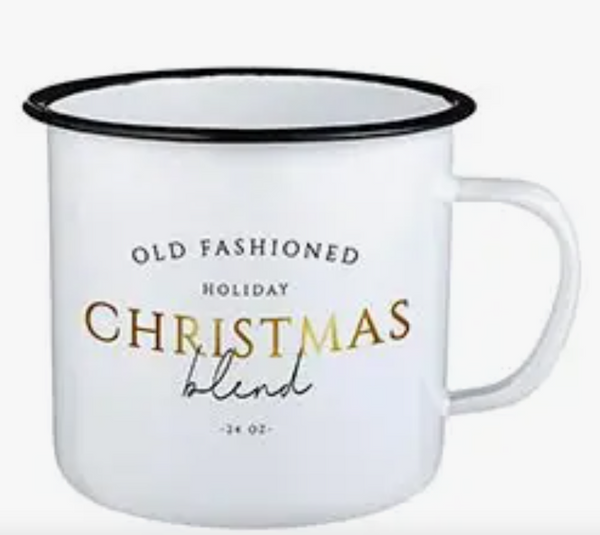 Christmas Enamel Mugs