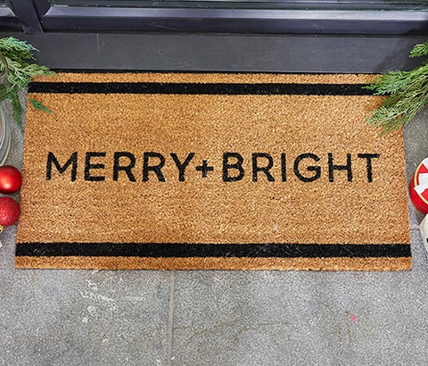 Large Doormat - Merry + Bright