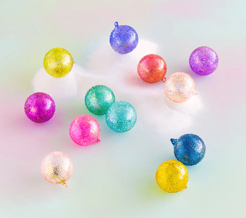 SPARKLE BALL ORNAMENTS