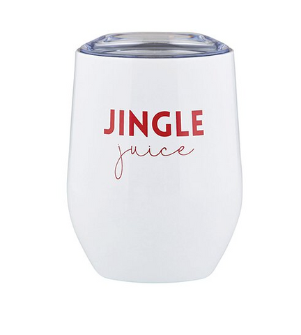 Stemless Wine Tumbler - Jingle Juice