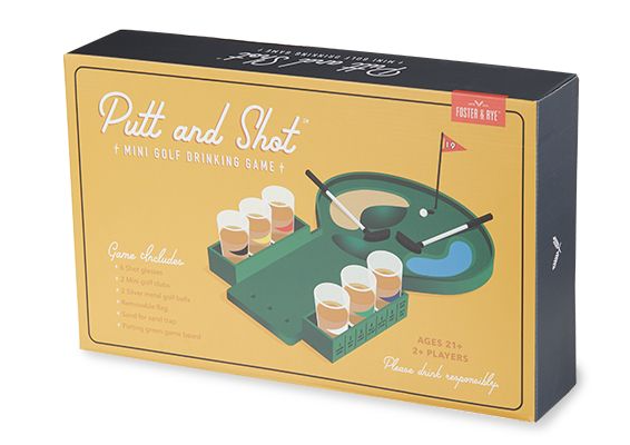 Putt & Shot Mini Golf Drinking Game