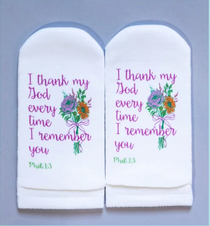 Standing on the WORD Socks