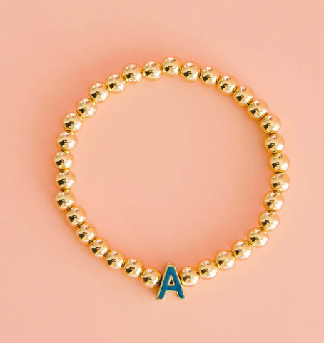 Monica Initial Bracelet