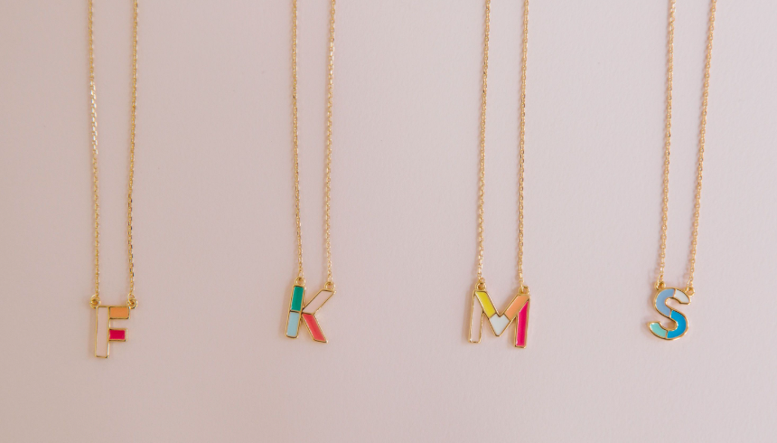 Olivia Luxe Initial Necklace