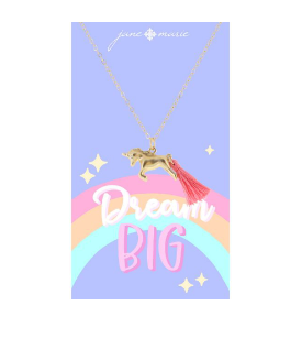 KIDS GOLD UNICORN NECKLACE