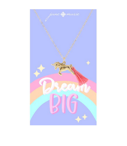 KIDS GOLD UNICORN NECKLACE