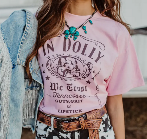 Guts, Grit & Lipstick Cowgirl Western Graphic Tee