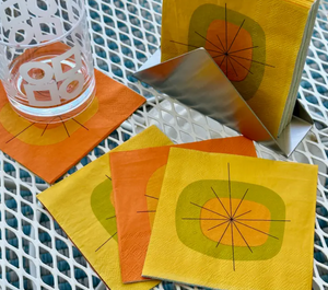 Atomic Paper Cocktail Napkin Set