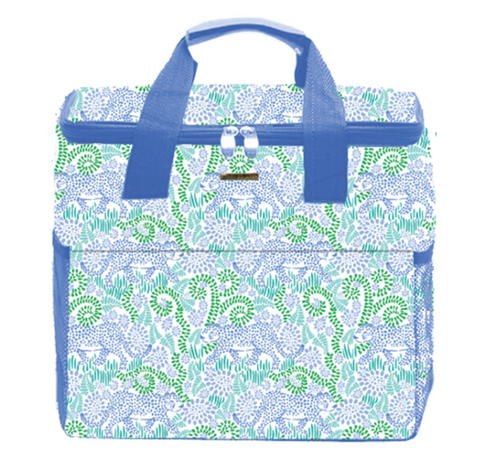 Mary Square Cooler Tote - Jungle Lounge
